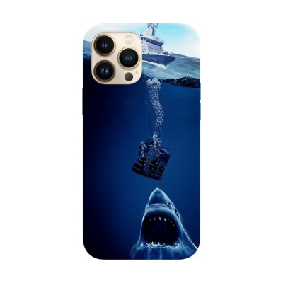 Husa compatibila cu Apple iPhone 14 Pro Max model Jaws, Silicon, TPU, Viceversa foto