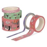 Set 5 role banda adeziva - Cute Kitty