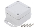 Carcasă Universală ABS Gri Deschis 60x60x40mm, KRADEX
