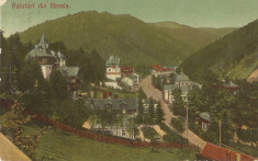 *Romania, Sinaia, c.p.i. circulata intern, 1906 foto