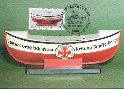 C1668 - Germania carte maxima 1990 foto