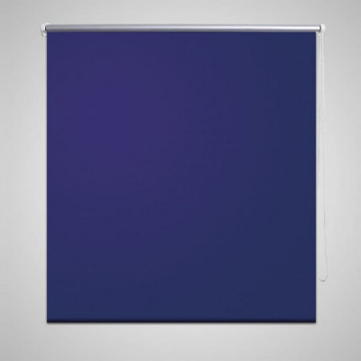Jaluzea rulabilă opacă, 80 x 175 cm, bleumarin foto