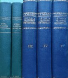 Istoria filosofiei contemporane (5 volume, legatura cartonata, stare foarte buna) - 1941 - P. P. Negulescu ($U183)
