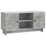 vidaXL Cabinet TV Gri din beton 102 x 34,5 x 50 cm Lemn compozit 894008