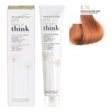 Blond Bej Roscat, coniac 8.76 Vopsea fara Amoniac cu ulei de argan Think Maxxelle 100 ML