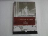 CONCEPTUL MODERN DE POEZIE - MATEI CALINESCU