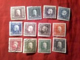 Serie mica Austria - Bosnia Hertegovina 1912 Fr Josef 12 valori stampilate
