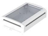 Carcasă desktop BOPLA BoVersa 120x170x52mm policarbonat IP66/68 alb transparent
