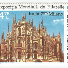 Romania, LP 922/1976, Expozitia Filatelica "Italia '76", MNH