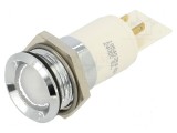 Lampă de control LED &Oslash;22mm 24VDC, culori: roșu/verde/galben