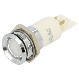 Lampă de control LED &Oslash;22mm 24VDC, culori: roșu/verde/galben