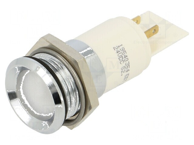 Lampă de control LED &Oslash;22mm 24VDC, culori: roșu/verde/galben