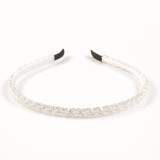 Bentita de par cu pietre albe