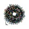 Ghirlanda luminoasa decorativa cu 100 LED-uri multicolore 10M