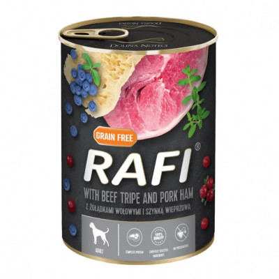 Rafi Adult GF Pat&amp;eacute; with Beef Tripe and Pork Ham 400 g foto