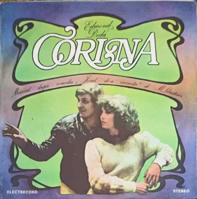 Disc vinil, LP. CORINA, MUSICAL DUPA COMEDIA JOCUL DE-A VACANTA DE M. SEBASTIAN. SET 2 DISCURI VINIL-EDMOND DEDA foto