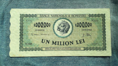 1000000 Lei 1947 Romania foto