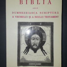 Biblia adica Dumnezeiasca Scriptura a Vechiului si a Noului Testament