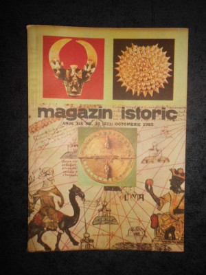 REVISTA MAGAZIN ISTORIC (Octombrie, 1985) foto