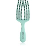Olivia Garden Club The Nomad Detangling&amp;Shine Fingerbrush​ perie de tip paletă pentru păr Mint 1 buc