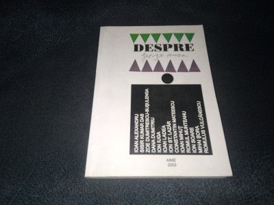 DESPRE GEORGE ANCA 2003 foto