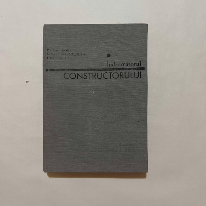 S. Pop - Indrumatorul constructorului