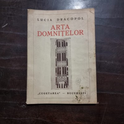 ARTA DOMNITLEOR - LUCIA DRACOPOL foto