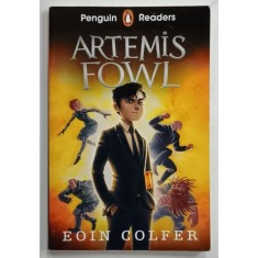 ARTEMIS FOWLby EOIN COLFER. illustrated by GIOVANNI RIGANO , SERIES &#039; PENGUIN READERS &#039; , LEVEL 4 , 2020, PREZINTA INSEMNARI SI SUBLINIERI *
