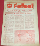 Program meci fotbal DINAMO Bucuresti - VICTORIA Bucuresti (03.05.1987)