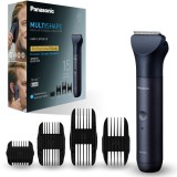 Aparat de tuns cu lame profesionale Panasonic MultiShape ER-CKL3-A301, 4 piepteni cu 15 setari de lungime, autonomie 70 min, quick charge 1H, acumulat