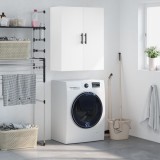 Cumpara ieftin Gossi dulap cu montaj pe perete, alb, 69,5x34x90 cm