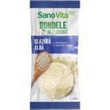 SV RONDELE OREZ CU GLAZURA ALBA 66G, SanoVita