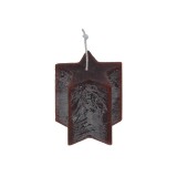 Lumanare parfumata Cafea, forma Stea, 7x7.5 cm, ATU-083476