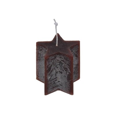 Lumanare parfumata Cafea, forma Stea, 7x7.5 cm, ATU-083476 foto