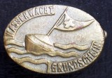 II.026 INSIGNA GERMANIA CRUCEA ROSIE SALVARE PE MARE WASSERWACHT GRUNDSCHEIN