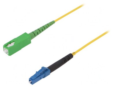 Patch Cord Fibră Optică LC/UPC-SC/APC 3m 9/125um foto