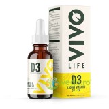 Vitamina D3 Lichida + K2 2000UI 50ml
