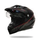 Cumpara ieftin Casca Enduro/ATV UFO Aries negru/rosu cu viziera