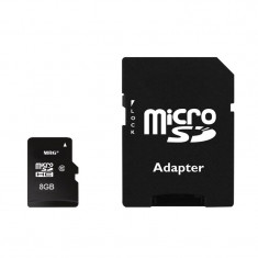 Card de memorie MRG M691, MicroSD, 8GB, cu Adaptor C692 foto