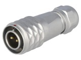 Mufă SF12 tată 2 PIN IP67 13A 250V lipire pe cablu 4-6.5mm