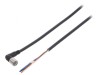Cablu de conectare M8 4 pini unghi 5m PVC