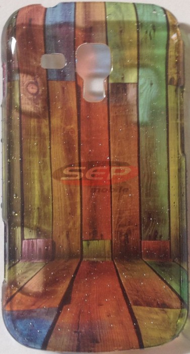 Toc plastic rigid Wood Sony Xperia M