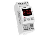 Regulator temperatură pentru şină DIN, 230VAC, IP20, cu afişaj LED