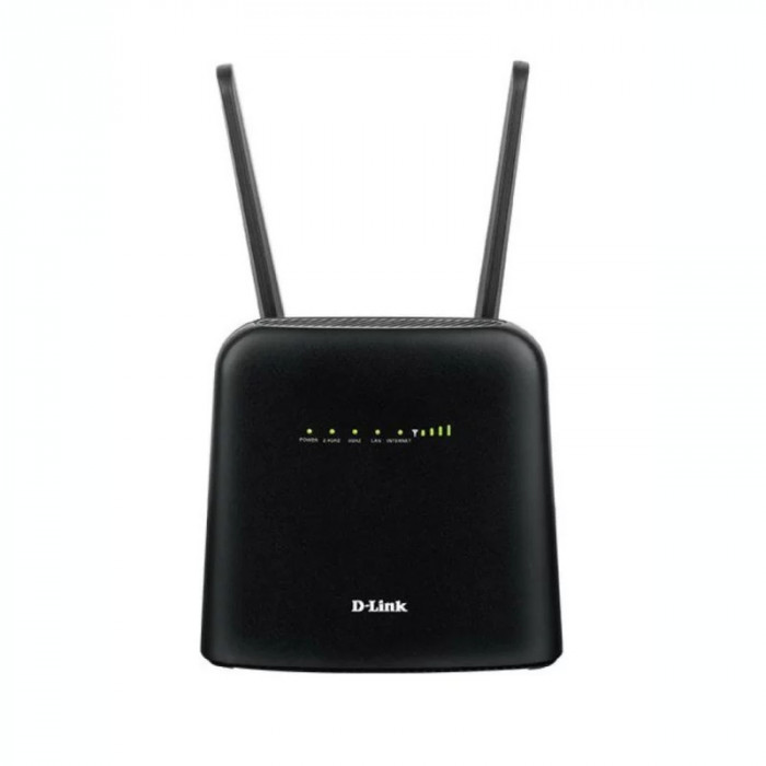 ROUTER D-LINK wireless. 4G LTE (desktop) Wireless AC1200 1x Gigabit WAN/LAN port + 1x Gigabit Ethernet LAN 2 antene externe slot SIM 4G/3G &amp;quot;DWR-9