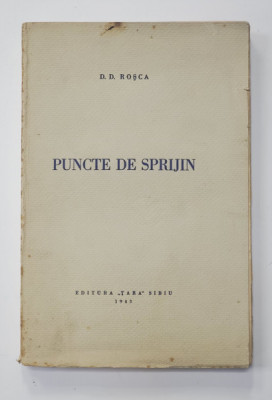 PUNCTE DE SPRIJIN de D. D. ROSCSA - SIBIU, 1943 foto