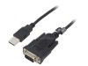 Convertor USB-RS232 D-Sub 9 pini USB A 1,5m