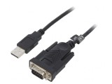 Convertor USB-RS232 D-Sub 9 pini USB A 1,5m