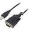 Convertor USB-RS232 D-Sub 9 pini USB A 1,5m