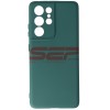 Husa Silicon Samsung Galaxy S21 Ultra Midnight Green - Calitate Superioara