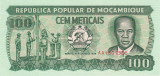 Mozambic, 100 Meticais 1983-1989 (stema modificata), UNC, clasor A1